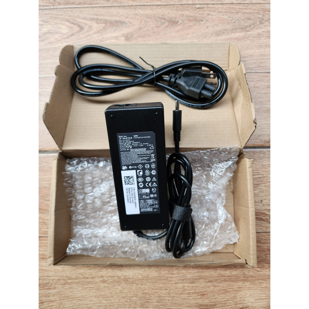 ส่งจากไทย DELL 19.5V 4.62A ที่ชาร์จ อะแด๊ปเตอร์ สำหรับ เดลล์ DC. Tips 4.5*3.0mm 90watts 90W โปรเจคเตอร์ เครื่องพิมพ์