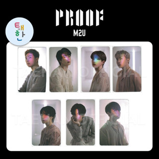 ✅พร้อมส่ง [BTS] การ์ดอีเว้นท์ BTS PROOF [M2U LUCKY DRAW PHOTOCARD]