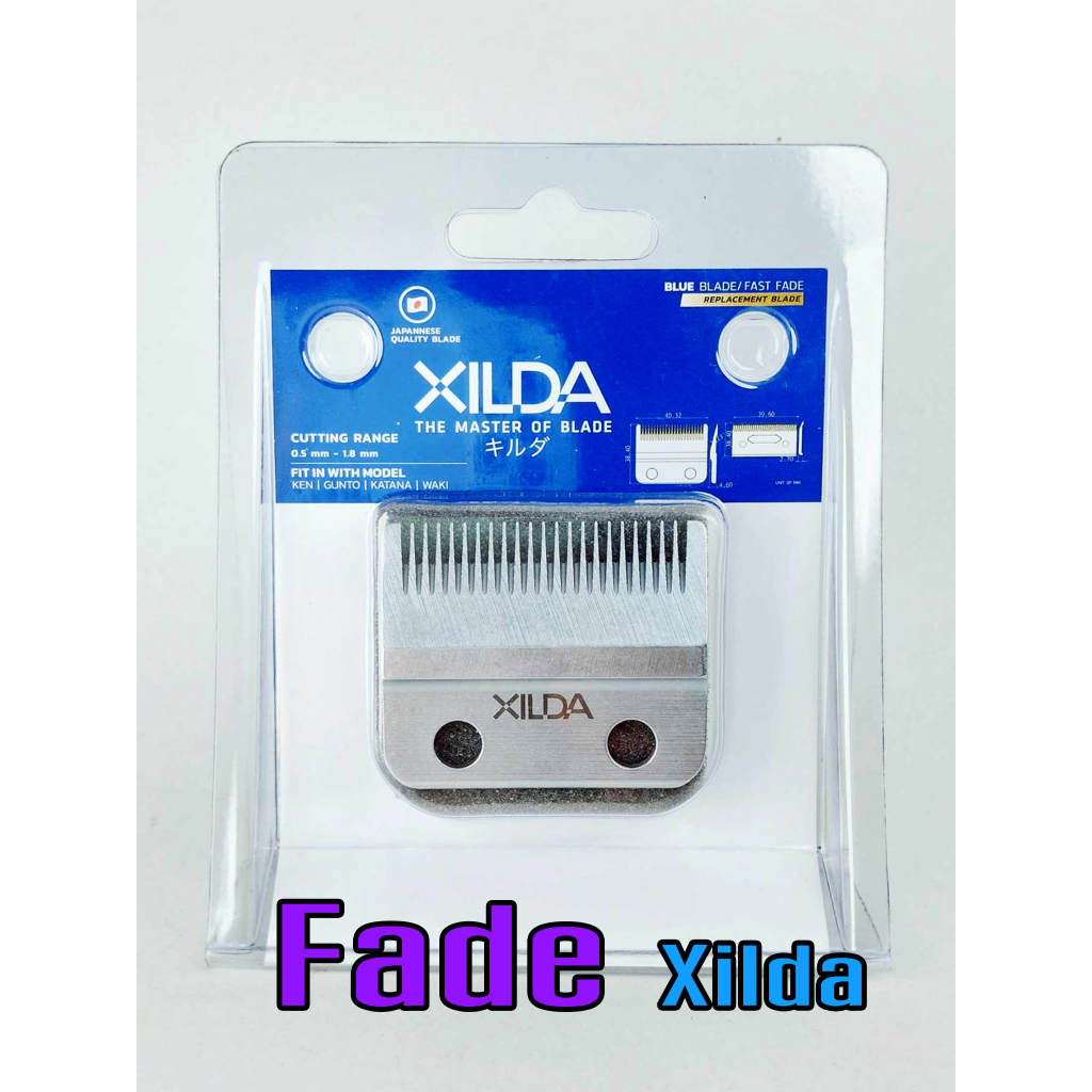 ฟันเฟด xilda .ใส่ได้หลายรุ่นของ xilda เป็นฟัน Fade 1 ชั้นเดียว