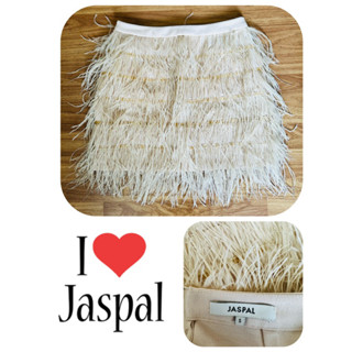 กระโปรงขนนก size s เเบรนด์ Jaspal