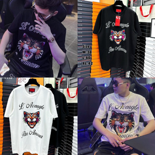 GUCCI T-SHIRT UNISEX 🐯 เสื้อยืด Gucci 🏷️Hiend 1:1 cotton 💯 ร้านค้าจัดส่งไว