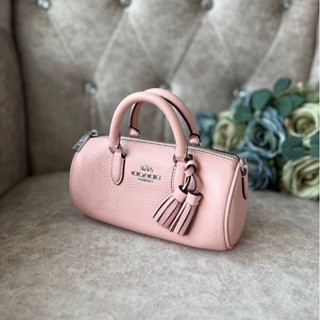 💓💖NEW COACH Lacey Crossbody in Light Pink ทรงน่ารัก มีสายยาว ถอดได้