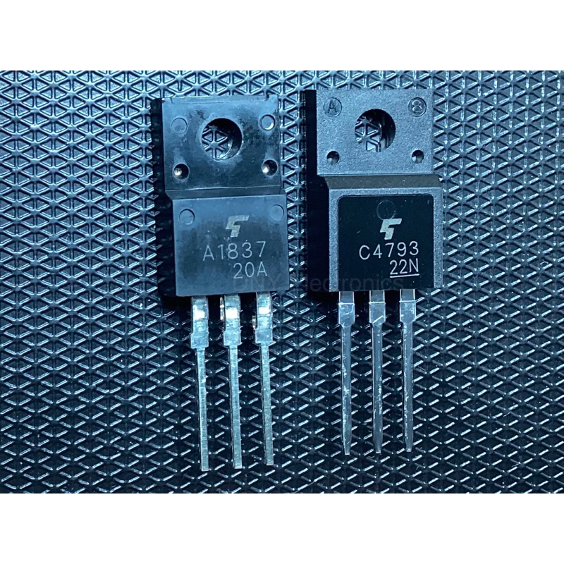 1คู่ A1837 2SA1837 C4793 2SC4793 TO-220F brand new original