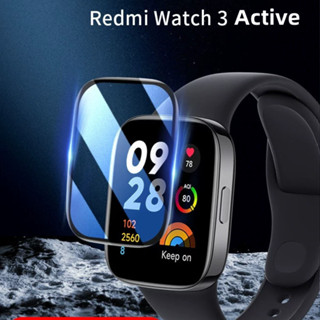 film Xiaomi Redmi watch 3Active 3D เต็มจอ ฟิล์ม redmi watch3Activeฟิล์มกันรอย  MI WATCH 3Active ฟิล์มredmi watch 3Active