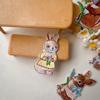 แผ่นปักสติ๊กเกอร์สำหรับตกแต่ง ติดได้หลายวัสดุ สติกเกอร์ลอกติด ติดเสื้อผ้า ติดกระเป๋า เคสมือถือ หมวก วัสดุตกแต่ง Sticker
