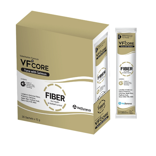 VF core FIBRE วิตามินรูปแบบเลีย สูตรไฟเบอร์ ลดท้องผูก (บรรจุ30ซองต่อกล่อง)