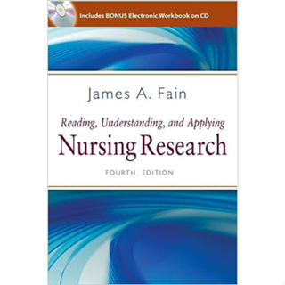 Reading, Understanding, and Applying Nursing Research (With Cd-Rom) (Paperback) ISBN:9780803627383