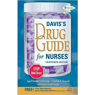 Daviss Drug Guide for Nurses (Paperback) ISBN:9780803628342