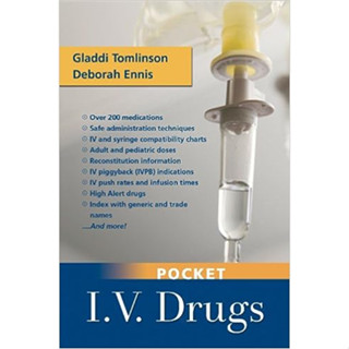 Pocket I.V. Drugs (Spiral-Bound) ISBN:9780803626843