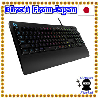 【Direct From Japan】 LOGICOOL G Logitech G Gaming Keyboard Wired G213R Palm Rest Japanese Language Handling Mech-DOME Switch keyboard silent Lightsync RGB Domestic Genuine [Final Fantasy XIV Recommended peripheral device]