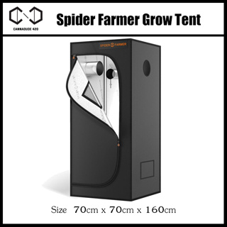 [ส่งฟรี] เต็นท์ปลูกต้นไม้ Spider Farmer® 2’x2’x5′ เต๊นท์ 70cm x 70cm x 160cm Indoor Grow Tent