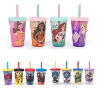 Zak Designs - Color Change Tumblers 4pc, 16.5 oz. แก้วน้ำเด็กเปลี่ยนสีได้