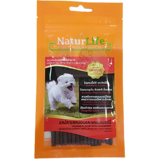 NaturLife ขนมสำหรับสุนัข แพ้ไก่ แพ้ถั่ว อาหารทางเลือกสำหรับน้องที่แพ้ไก่ ขนาด 400 กรัม