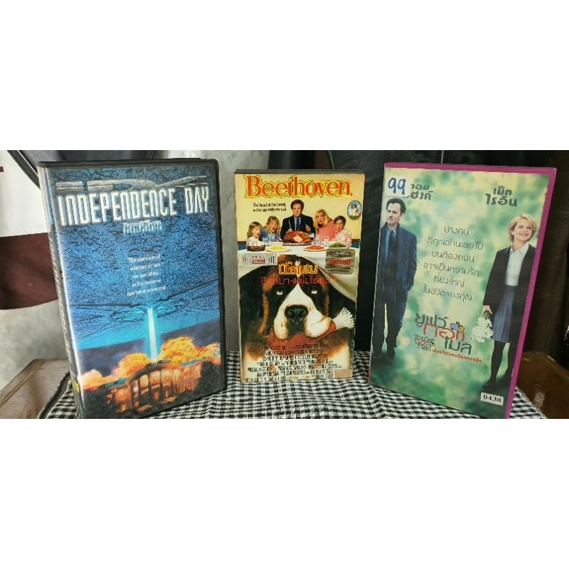 VDO tape VHS ภาพยนต์ต่างประเทศ แยกขาย ราคาต่อม้วน