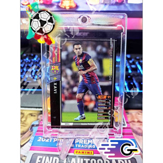 การ์ดนักฟุตบอล 2014-15 Panini WCCF Intercontinental Clubs xavi hernández