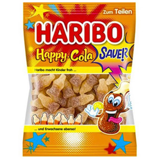 พร้อมส่ง‼️ นำเข้าจากเยอรมัน🇩🇪 Haribo Happy Cola saver ฮาริโบ โคล่า รสเปรี้ยว200g