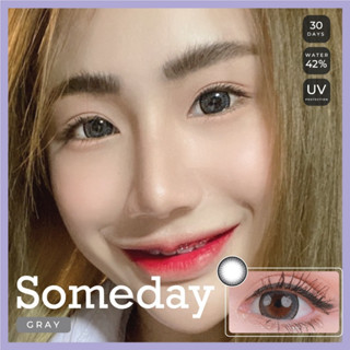 🔥คอนแทคเลนส์✨ขนาดบิ๊กอาย✨Gray✨ Someday (Lovelylens)