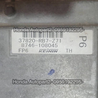 กล่องECU HONDA JAZZ GE ปี2011-2013 มือสองแท้รับประกันการใช้งาน