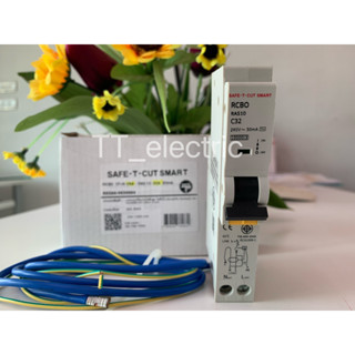 เบรกเกอร์ป้องกันไฟฟ้าดูด USA 1 Pole RCBO