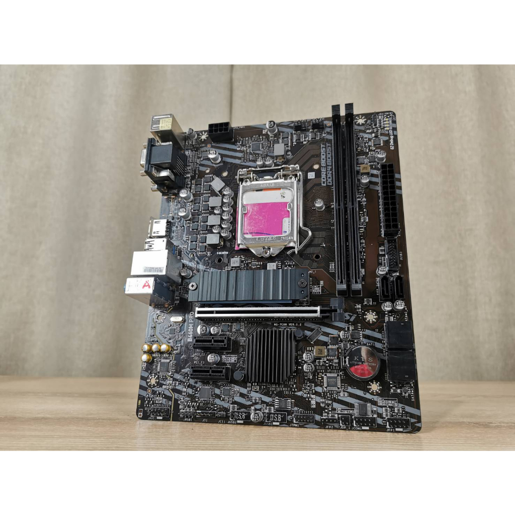 เมนบอร์ด(mainboard) MSI B460M pro (socket 1200)