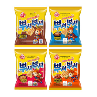 뿌셔뿌셔 Ottoki ขนมมาม่ากรอบ 4รสชาติ 90g x 2ห่อ