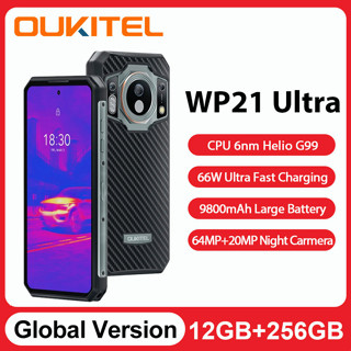 Oukitel WP21 Ultra Robuuste Smartphone 6.78 &amp;quot;Fhd + 9800Mah 12Gb 256Gb Mobiele Telefoon 64MP G99 120 hz Mobiele Tele