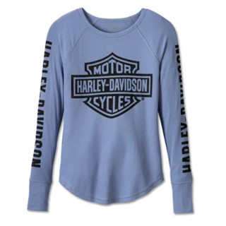 เสื้อยืดแขนยาวผู้หญิงลิขสิทธิ์แท้จาก Harley Davidson 96685-23VW