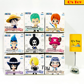 [ส่งฟรี] Set กลุ่มหมวกฟาง [มือ 2] งานหัวโต ของแท้ - 9 Characters Straw Hat Pirates Set Banpresto Onepiece