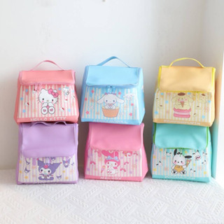 กระเป๋าใส่เครื่องสำอางค์ Sanrio ทรงน่ารักมาก หนังPUอย่างดี