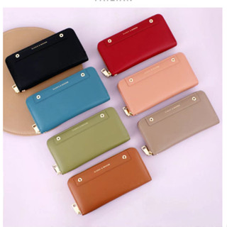 พร้อมส่ง !!!กระเป๋าสตางค์ กระเป๋าสตางค์ผู้หญิง CLASSIC&amp;MODERN กระเป๋าสตางค์ผู้หญิงใบยาว ซิปล็อค กระเป๋าผู้หญิง9612-113