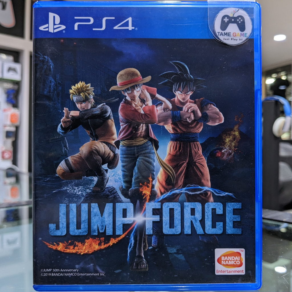 (ภาษาไทย) มือ2 PS4 Jump Force เกมPS4 แผ่นPS4 มือสอง (เล่นกับ PS5 ได้ Naruto Dragon Ball One Piece)