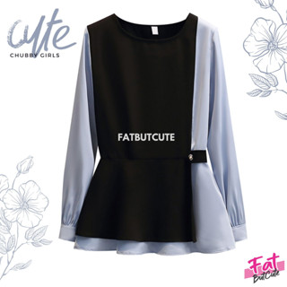 [For Chubby girls] เสื้อสำหรับสาวอวบ สุภาพ เรียบหรู ดูดี ห้ามพลาดเลยจ้า รหัส966