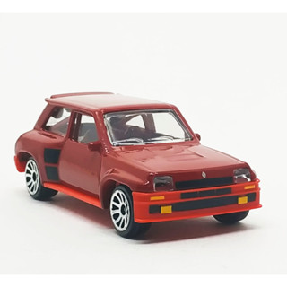 Majorette Renault 5 Turbo Dark Red ล้อ 5U Scale 1/56 (8cm) ไม่มี package