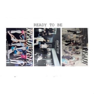 (โปสเตอร์ 3 แผ่น) อัลบั้ม TWICE - READY TO BE &lt;ส่งใส่กระบอก&gt;