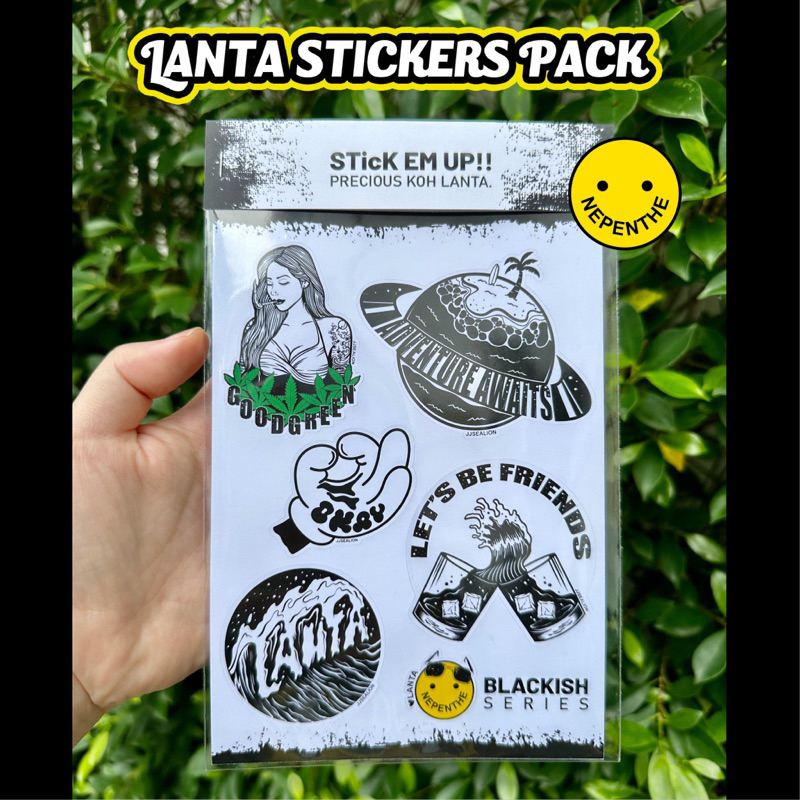 สติกเกอร์ Sticker Nepenthe กันน้ำ