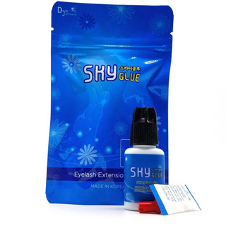 ของแท้💯 กาวต่อขนตา Sky Glue แห้งไว 5 ml. กาว ฝาดำ แห้งเร็ว กาวฝาดำ กาวสกาย กาวสำหรับต่อขนตา Eyelash Glue ฝาสีดำ กาวขนตา