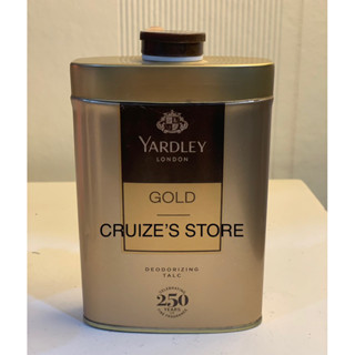 แป้งยาร์ดเลย์กลิ่น Gold ขนาด 100 กรัม Yardley Soap, Gold, 100G