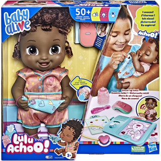 Baby Alive Lulu Achoo Doll,  Interactive Doctor Play Toy with Lights, Sounds, Movements and Tools