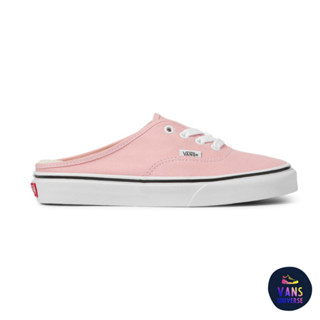 [ของแท้ ส่งฟรี จากไทย] VANS AUTHENTIC MULLE POWDER PINK/WHITE