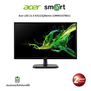 Acer LED 21.5 KA222QAbmiix (UMWX2STB01) 21.5"/16:9/1920 x 1080/3000:1/250 cd/m2/1ms/VGA, HDMI x2, SPK, Audio out