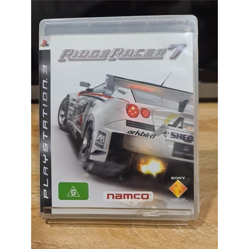 แผ่นเกมส์ Ps3 เกมส์ Ridge Racer 7