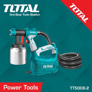 Total กาพ่นสีไฟฟ้า รุ่น TT5006 รุ่นงานหนัก 500 วัตต์ ระบบ HVLP เครื่องพ่นสีไฟฟ้า เครื่องพ่น