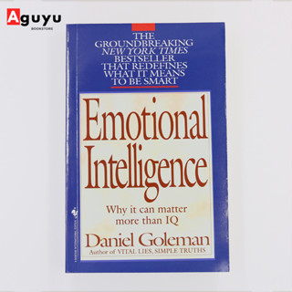 【หนังสือภาษาอังกฤษ】Emotional Intelligence:Why It Can Matter More Than IQ by Daniel Goleman หนังสือพัฒนาตนเอง