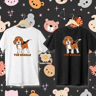 เสื้อยืด ลายน้องหมาบีเกิ้ล The Beagle เนื้อผ้าCotton100% เบอร์32 ใส่สบาย