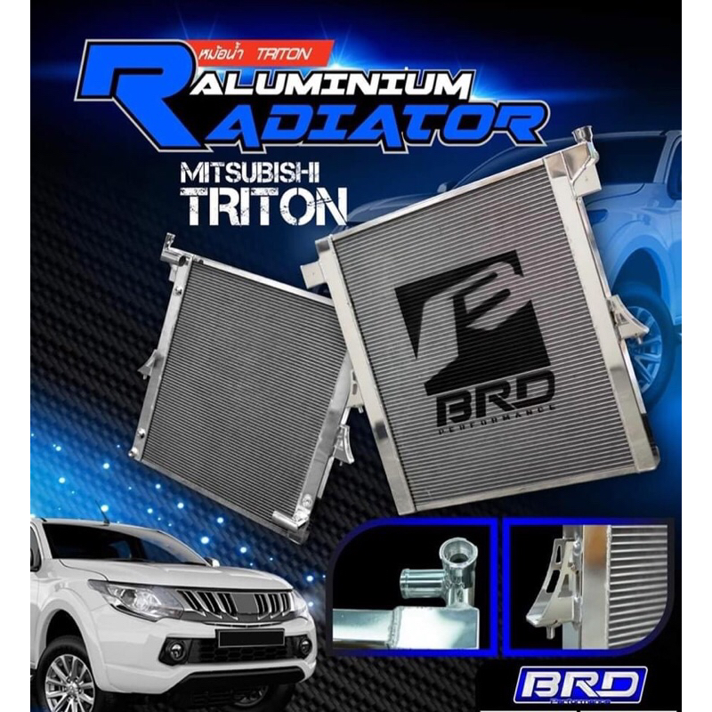 หม้อน้ำ Triton Pajero 2.4 Mivec 4N15 BRD 36 มิล