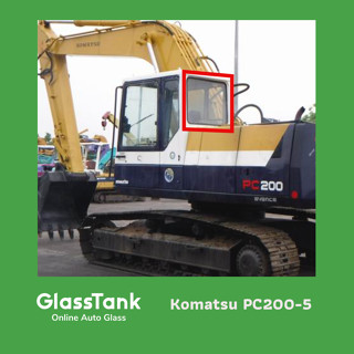 กระจกหลังตรงโคมัตสุ Komatsu PC200/5 กระจกแม็คโคร