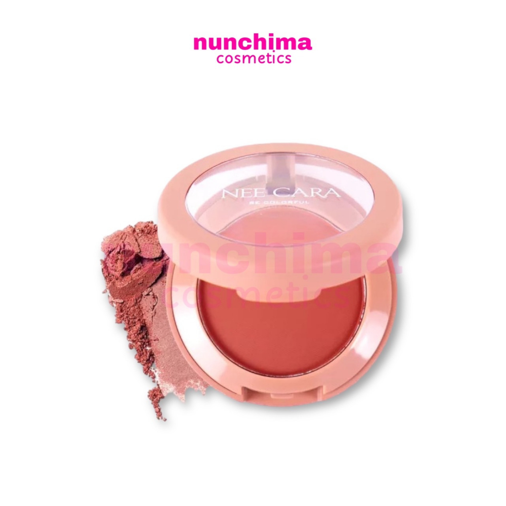นีคาร่า N320 บลัชออน ปัดแก้ม บลัชอออนปัดแก้ม ของแท้100% NEE CARA POWDER SOFT BLUSH