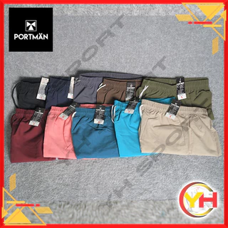 กางเกงขาสั้นผ้าร่ม ยี่ห้อ Portman รหัส PM801 [พร้อมส่ง🎈ชอบสบายๆ +ไซส์เพิ่มน้า ☘️ กางเกงผ้าร่ม Part1