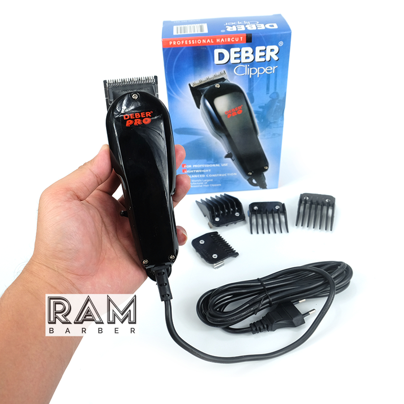 Deber รุ่น Clipper Pro กล่องฟ้า ปัตตาเลี่ยนตัดผม แบบสาย เป็นตัดเก่าแก่ตั้งแต่ยุคคุณพ่อเลย