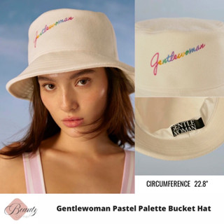 [พร้อมส่ง] หมวก Gentlewoman Pastel Palette Bucket Hat